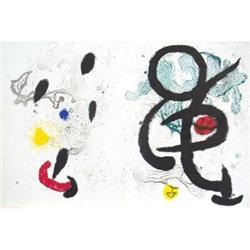 Miro Lithograph One of a Kind #1967279