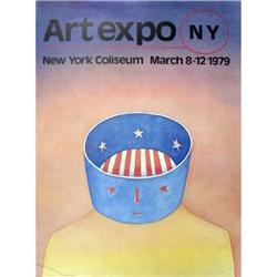 Original exhibition poster for ART EXPO, 1979 #1967285