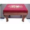 Image 1 : Victorian Needlepoint Footstool #1967385