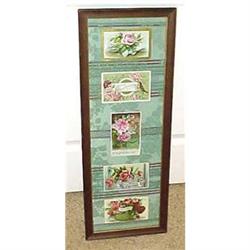 Elongated Custom framed floral postcards #1967579