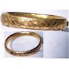 Image 1 : Victorian Gold filled fancy bangle bracelet #1967591