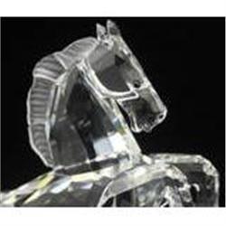 Swarovski White Stallion 1993 Crystal Figurine #1967618