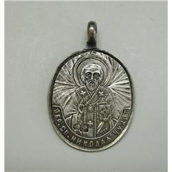 Russia 19th c. small icon-pendant #1967695