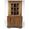 Image 1 : ANTIQUE MISSION CORNER CUPBOARD CHINA CABINET #1967706
