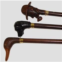 SHERLOCK HOLMES DOG DUCK DECORATIVE CANES #1967775