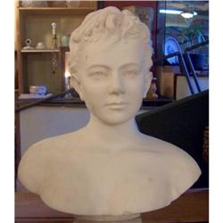 Carrara Marble Woman bust sculpture #1979352