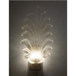 Pair of Murano Leaf Sconces #1979377