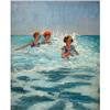 Image 1 : Girls Playing in the Surf by Harry John Pearson#1979941