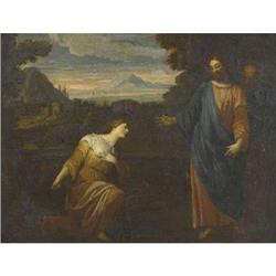 Christ Appearing to Mary Magdalene  Italian Sch#1979961