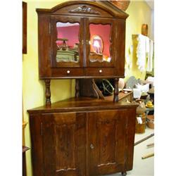 Corner cupboard in solid pine from Southern #1979996