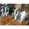 Image 1 : Pair of Stone Swan Planters from France #1980335