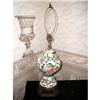 Image 1 : Lamp Capa Di Monte Hand Painted C.1900-20 #1989779