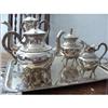 Image 1 : Tea and Coffee set with Tray #1990163