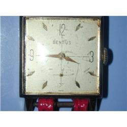 Benrus 14 kt Gold watch #1990551