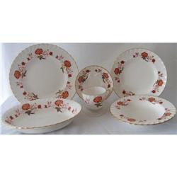 Royal Crown Derby  Bali  Part Dinner/Teaset #1990555