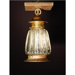 Brass ceiling light fixture  #1990564