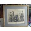 Image 1 : GORGEOUS ORIGINAL 1870s FASHION ENGRAVING #1990673