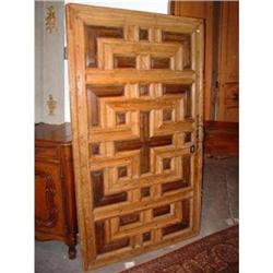 Antique Door from France-Mixture of Walnut and #1990696