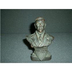 WOODROW WILSON BRONZE BUST 20th #1990700