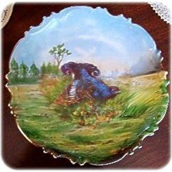 Louis Straus & Sons Carlsbad Game Bird Plate #2000853