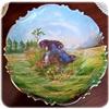 Image 1 : Louis Straus & Sons Carlsbad Game Bird Plate #2000853