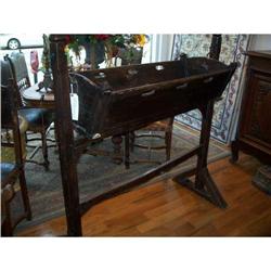 French Provencal Wood Cradle #2000867