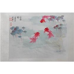 CHINESE  INK  ON  PAPER  PAINTING #2000897