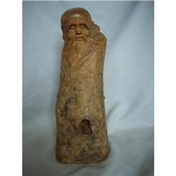 chinese carved boxwood figure #2000912