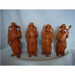 chinese carved boxwood figure #2000914