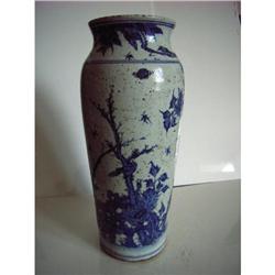 chinese blue and white porcelain vase #2000925