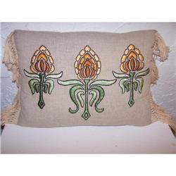 Arts & Crafts Textile Pillow-Mission #2000959