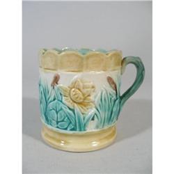 Etruscan Majolica Water Lily Mug, 1800's #2001128