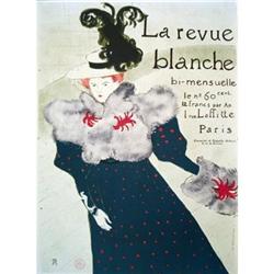 Lautrec La Revue Blanche printed by ARTE  #2001153