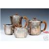 Image 1 : CHRISTOFLE FRENCH ART DECO COFFEE & TEA SERVICE#2001171