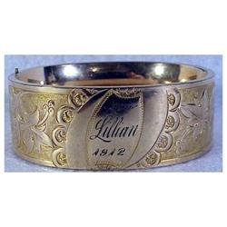 Victorian hinged bangle bracelet (from Lillian #2001194