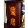 Image 1 : French antique Hand painted Armoire c. 1870 #2001409