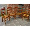 Image 1 : Set of 3 French chairs L  Philippe Circa 1830 #2001428