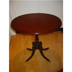 federal vintage table w bronze hardware!  #2001469