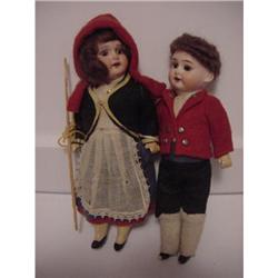 Doll Bisque Armand Marseille German Pair of #2001530