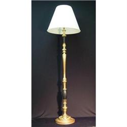 Carved wood  floor lamp #2001561