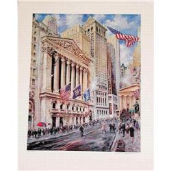 Kamil Kubik, Noon at the NYSE Signed SS #2001601