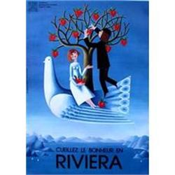 Riviera - original Italian Travel Poster #2001609