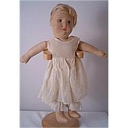 Cloth doll w/ mask face (late 1800s' to 1910) #2001618