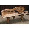 Image 1 : ANTIQUE ART ARCHITECTURAL HORSE SCULPTURE BENCH#2001645