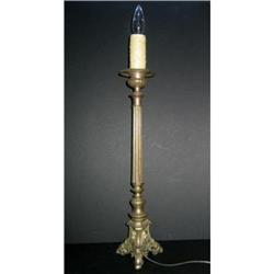 Table Lamp religious 18 century Monastery  #2001686