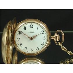 Victorian 12k Gold Hunting Case Pocket Watch #2001739