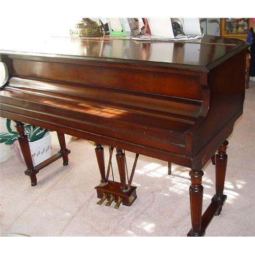 Mahogany Lauter Baby Grand Piano Style 80 2001742 Mahogany Lauter Baby Grand Piano Style 80 2001742