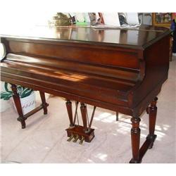 Mahogany Lauter Baby Grand Piano Style 80 #2001742