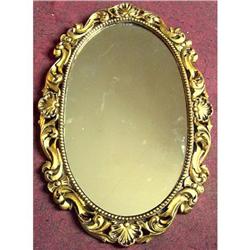 Oval Mirror gilt    #2001744