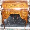 Image 1 : Antique Marquetry Ladies Rolltop Desk #1955715